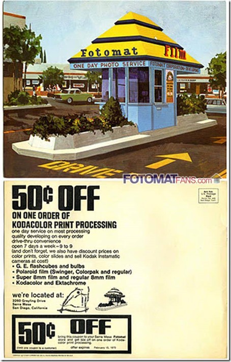 Fotomat post card